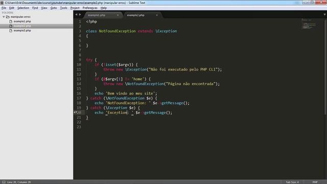 Porque e como tratar erros no PHP? смотреть онлайн