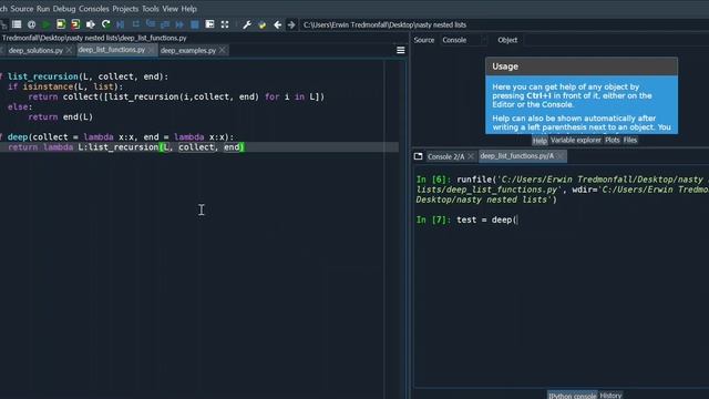 Recursion for nested lists in Python (1/2) | General Approach смотреть онлайн