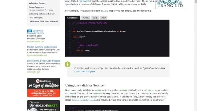 Symfony 3 0 Validion and Template part12 смотреть онлайн