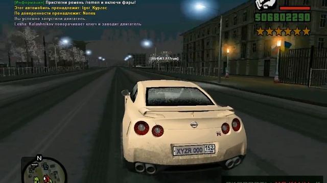 Дрифт nissan skyline Game Of Life зимняя физика смотреть онлайн
