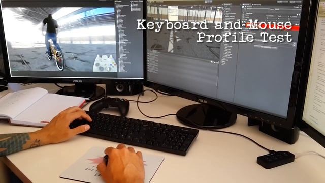 BMX The Game : Short clip of tests with Keyboard and Mouse profile смотреть онлайн