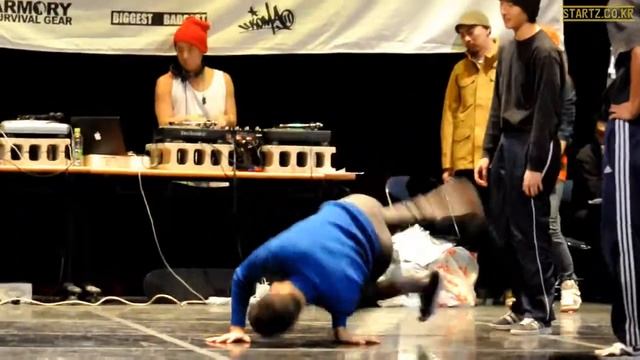 2011 BBOYCHALLENGE VOL.10 quarter-finals Drifterz crew vs Circle of water смотреть онлайн