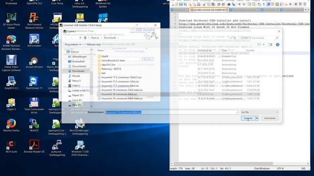 Install Linux Mint 18 Sarah - Zorin OS - Ubuntu on USB with Universal-USB-Installer смотреть онлайн
