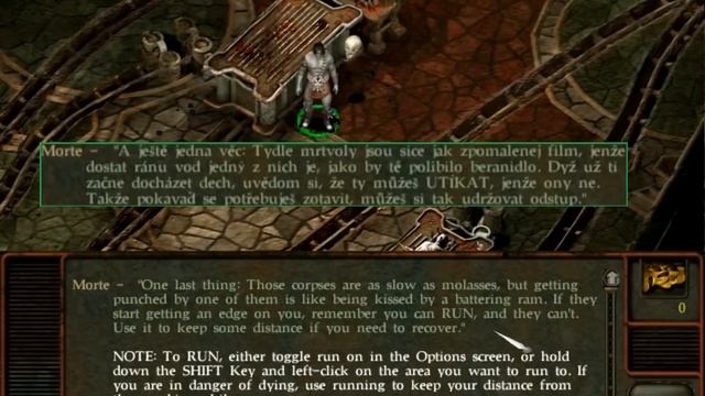 Let's play PLANESCAPE TORMENT - gameplay - part 1 / 804 - EN - hardest difficulty - HD смотреть онлайн