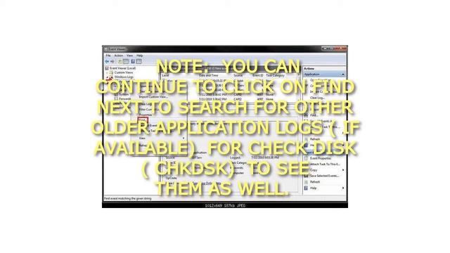 How to Read the Event Viewer Log for Check Disk chkdsk in Vista Windows 7 and Windows 8 смотреть онлайн
