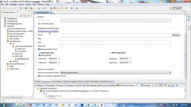 Create JPA 2.0 Project and O/R mapping смотреть онлайн