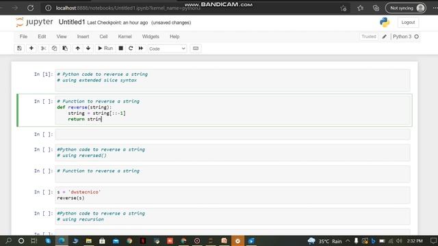 Python Interview Question 5: Python program to reverse a string || 3 Easy ways смотреть онлайн