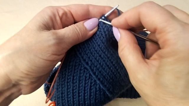 Как я вязала макушку у мужской шапки. Подробный МК. смотреть онлайн