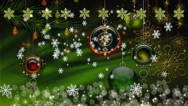 ФУТАЖ ЗЕЛЕНЫЙ НОВОГОДНИЙ. СКАЧАТЬ.ДЛЯ ВАШИХ ВИДЕО. смотреть онлайн