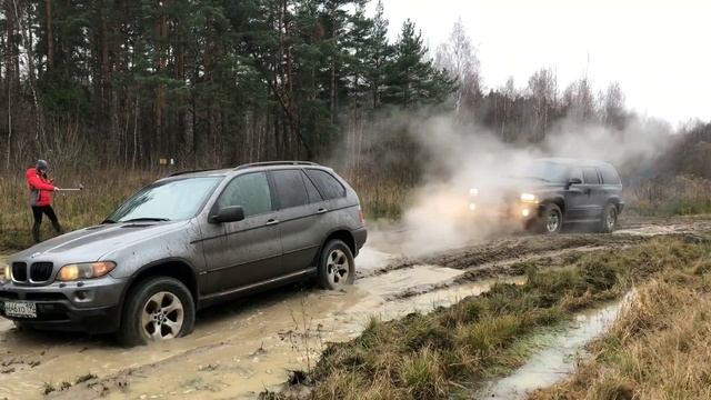 BMW X5 и Dodge Durango (короткая версия) смотреть онлайн