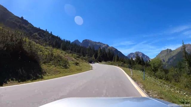 Driving in Austria 24: Hahntennjoch mountain pass (From Lechtal to Imst) 4K 60fps смотреть онлайн