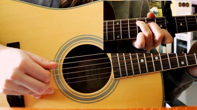 To Live A Life - First Aid Kit (guitar tutorial) смотреть онлайн
