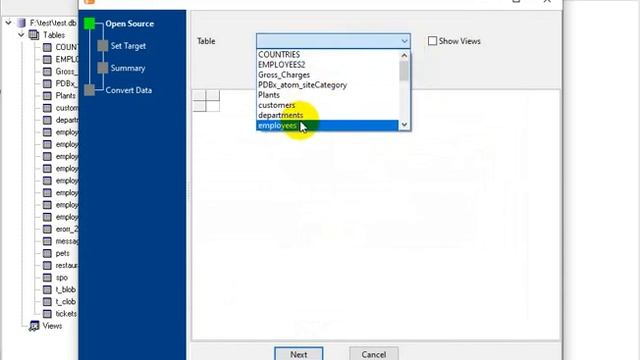 Export data from database table to file - Withdata DBToFile смотреть онлайн