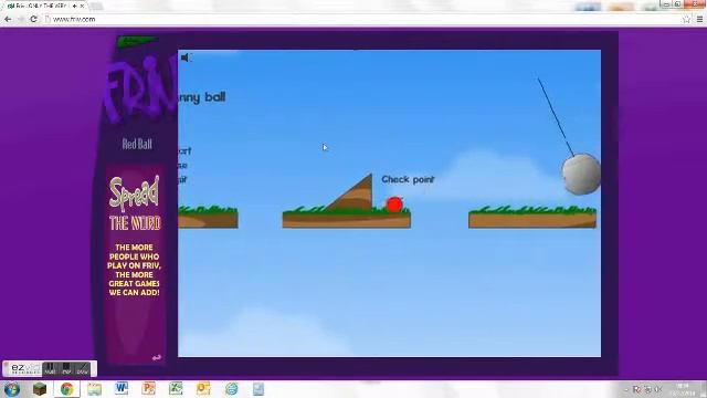 Friv Red Ball [2] Funny ball смотреть онлайн