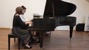 И.Штраус. Трик-трак полька (переложение для фортепиано в 6 рук)