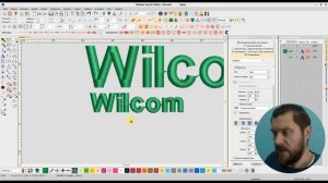 УРОКИ по программе Wilcom 4.2. Как делать дизайны МАШИННОЙ ВЫШИВКИ.  РУССКИЙ ТЕКСТ.