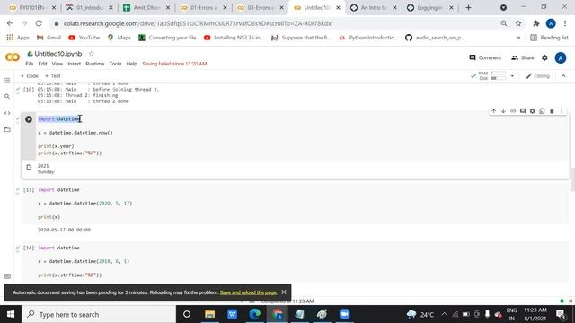 Logging & exception handling python смотреть онлайн