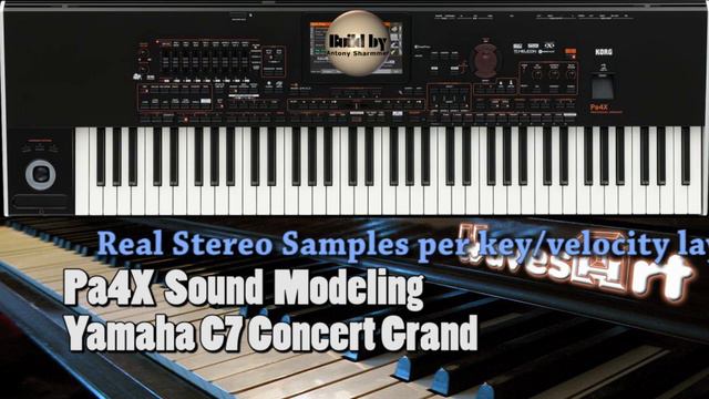 Korg Pa4X Yamaha C7 смотреть онлайн