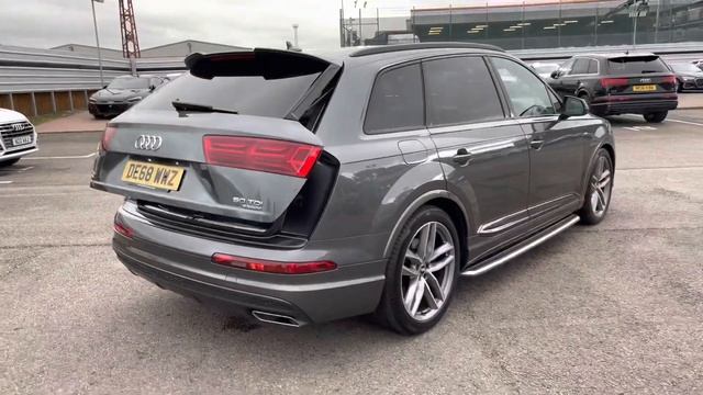 Approved Used Audi Q7 Black Edition 50 TDI - Crewe Audi смотреть онлайн