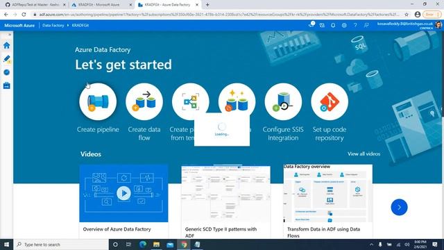 Set up GitHub Code Repository to ADF | GitHub as Source Controle | Save In Complete ADF Pipeline смотреть онлайн