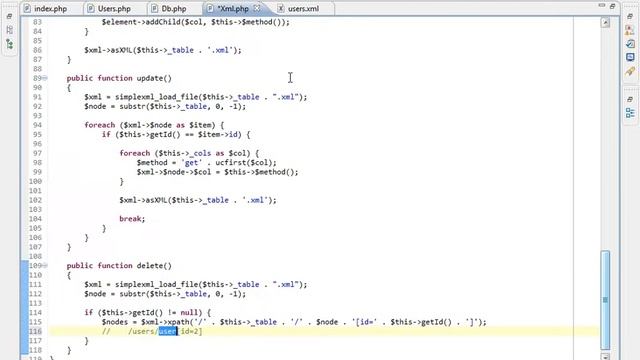 Удаление записи из XML смотреть онлайн