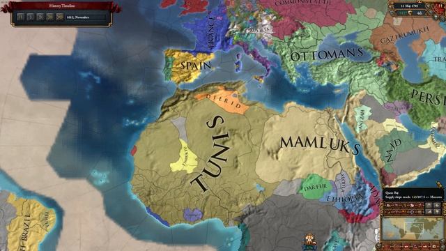 EU4 Achievement - The Fezzan Corridors (Timelapse) смотреть онлайн