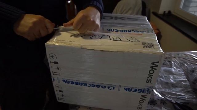 WOKS/ Теплые полы Вокс. Одескабель. Украина. Распаковка смотреть онлайн