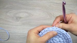 Как красиво закончить круг, прячем хвостики видеоурок