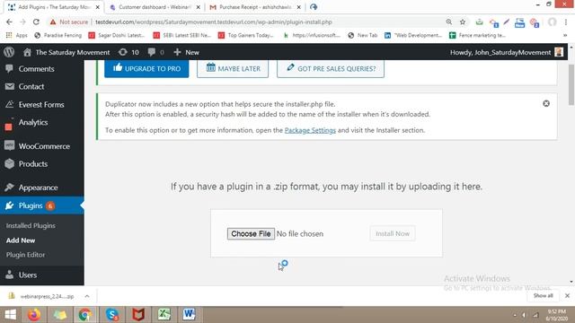 How to activate WebinarPress Pro on your Wordpress Website смотреть онлайн