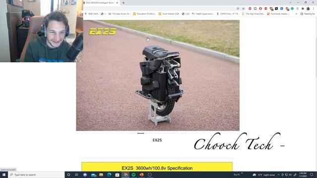 The EX2S Futuristic HIGH SPEED 3600WH! Mono wheel METAL frame FULL SUPSENSION смотреть онлайн