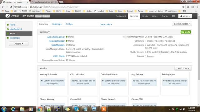 Hortonworks Cluster YARN tuning смотреть онлайн