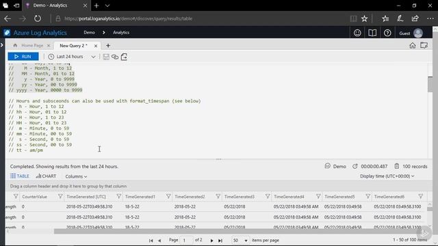 23 The format datetime and format timespan Commands смотреть онлайн