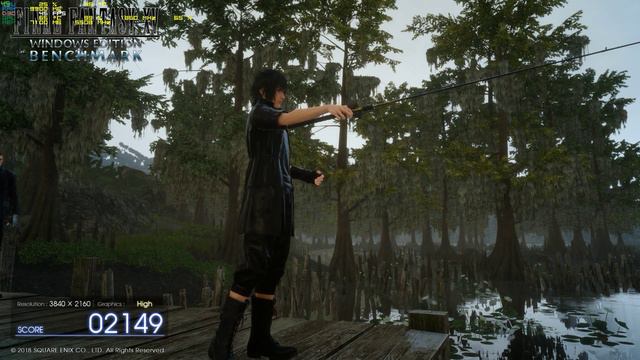 Final Fantasy XV Benchmark Tool 4K GTX 1080 Ti смотреть онлайн