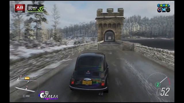 595 EsseEsse 1968 Abarth - Forza Horizon 4 - AMD A8-7600 - 12GB DDR3 - GTX 1050 2GB DDR смотреть онлайн