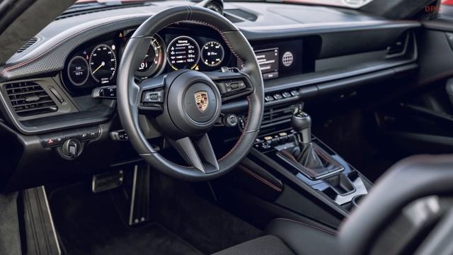 Porsche 911 Type 992 GT3 Touring in Guards Red смотреть онлайн