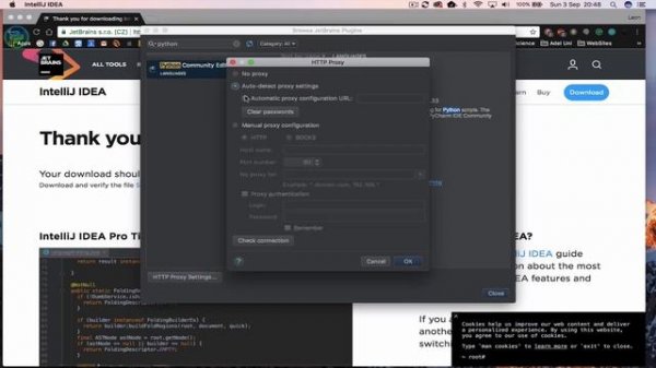 Installing IntelliJ IDEA and Python plugin