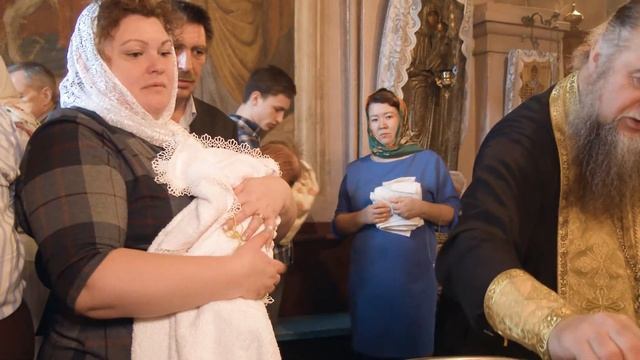 Крещение Полины (17 ноября 2019) смотреть онлайн