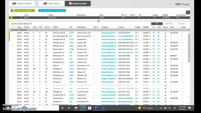 #FreightDispatching | How To Find Loads! (Using DAT Load Board)| Walkthrough #homebasedbusiness смотреть онлайн