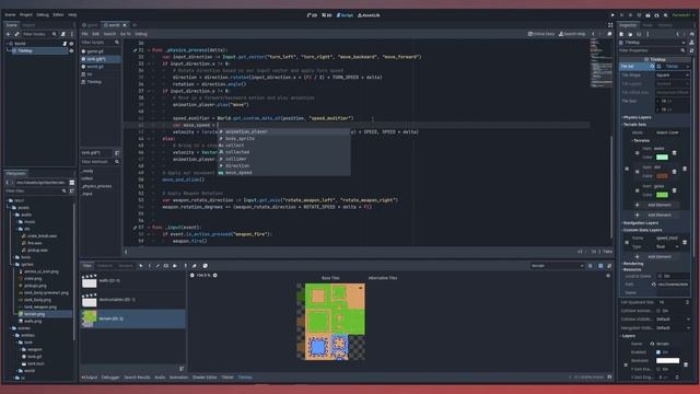 Using Godot 4's TileMaps and Custom Data Layers - Godot Fundamentals смотреть онлайн