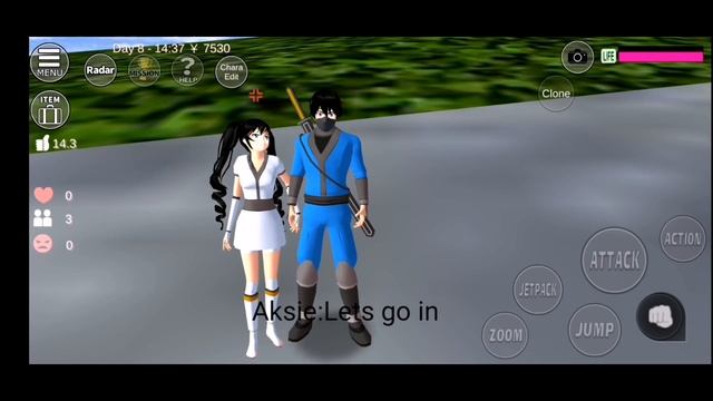 Save kidnapped kids mission complete Sakura school simulator SSS Sakura school simulator смотреть онлайн