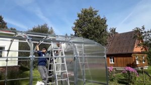 ОЧЕНЬ КРЕПКО. Полный обзор сборки теплицы на своем участке от фирмы ОЧЕНЬ КРЕПКО