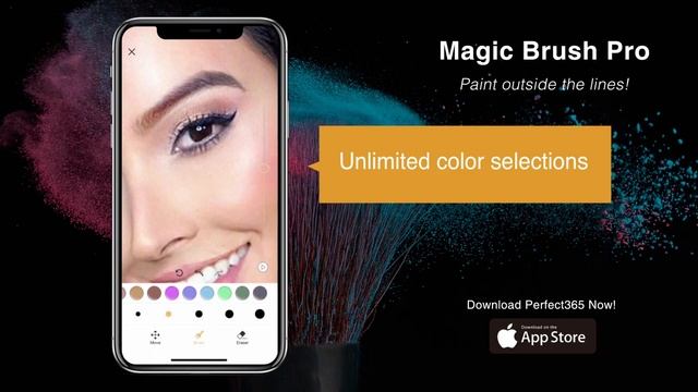 Achieve Multi-Tone Eyebrows with Magic Brush Pro I Perfect365 смотреть онлайн