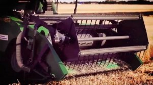 На что способен самый маленький российский комбайн.