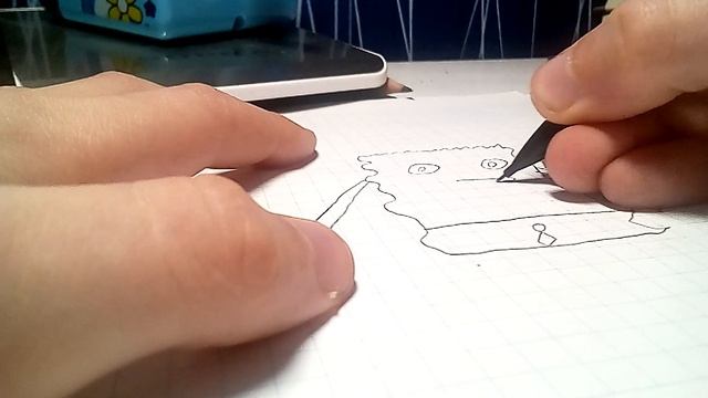 Как красиво нарисовать губку Боба.how to drow the sponge bob. смотреть онлайн