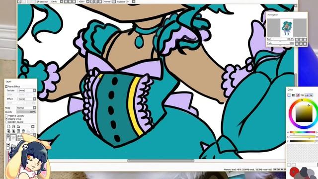 Magical Girl Commission: Monet Michiko // Speed Sai Drawing смотреть онлайн