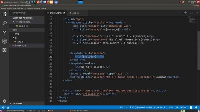 vuejs 2 template смотреть онлайн