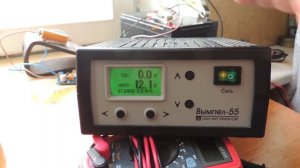 Асимметричный заряд-разряд Вымпел 55 работа с таймером.mp4