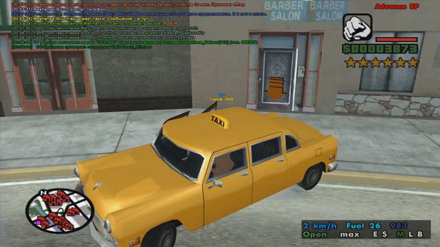 Жирный Задрот играет в GTA:SAMP ADVANCE RP RED - Обзор работы таксиста 2/3 смотреть онлайн