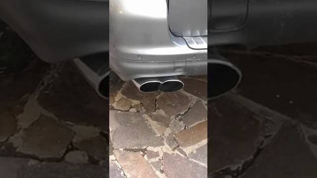 Звук выхлопа, двигатель 1 Uz, Порш Каен. смотреть онлайн