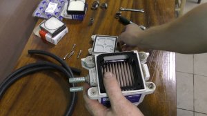 Separ 2000/5. Замена топливного фильтра.